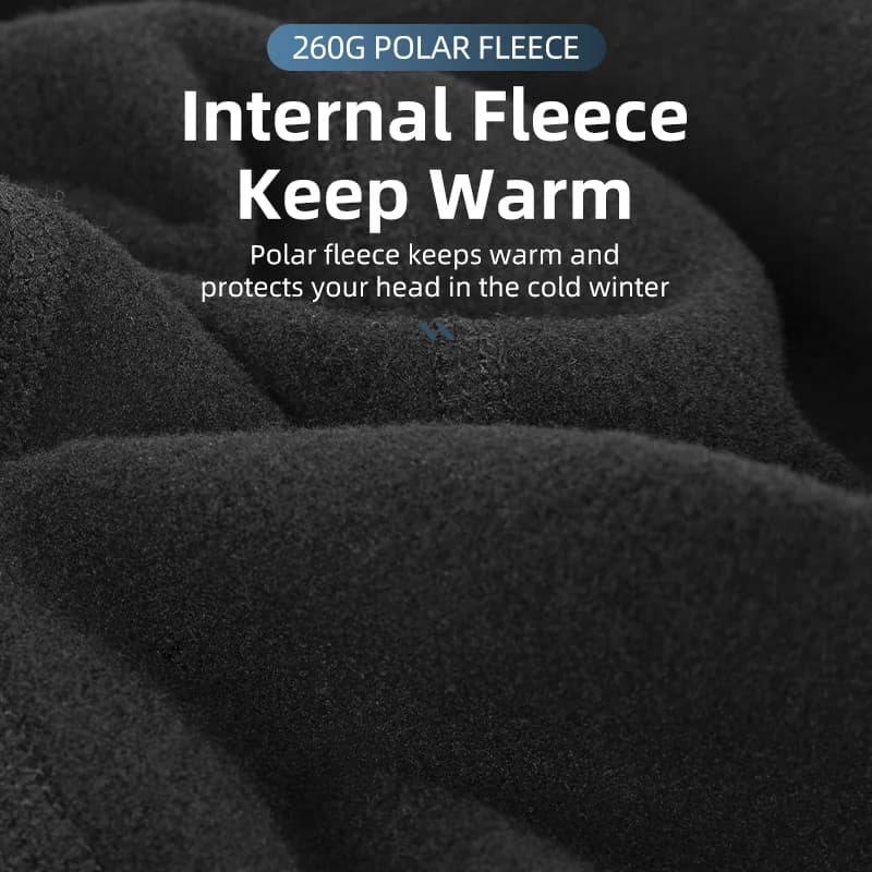 Bonnet thermique coupe-vent hiver cyclisme ski
