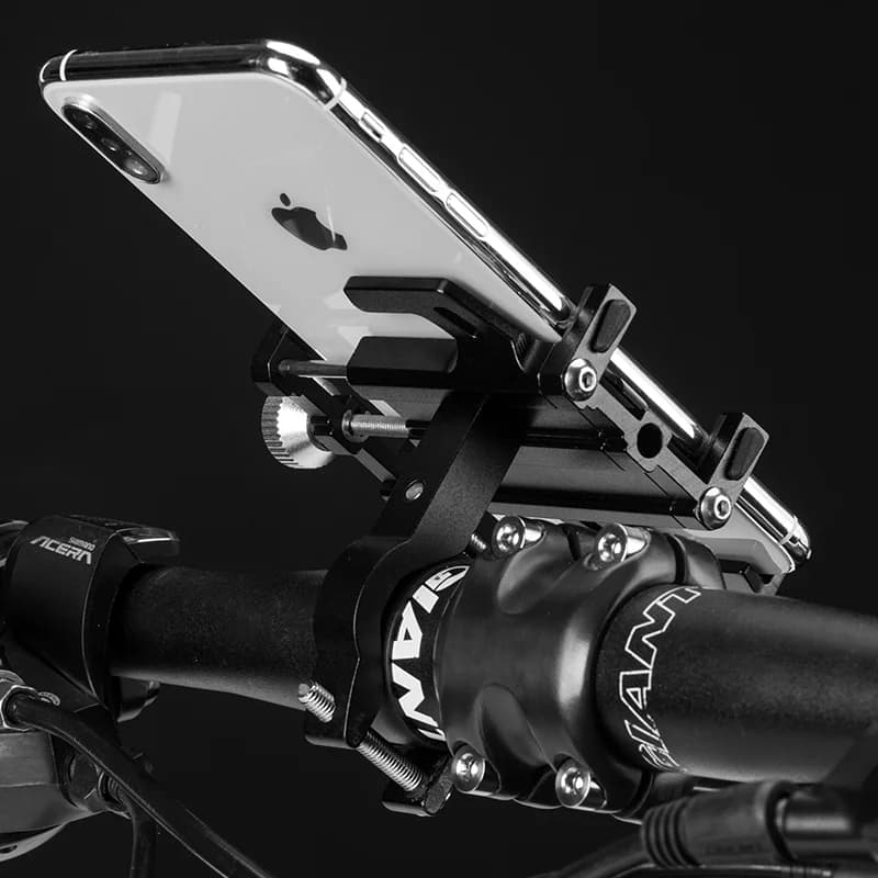 Support téléphone réglable en aluminium à rotation 360°