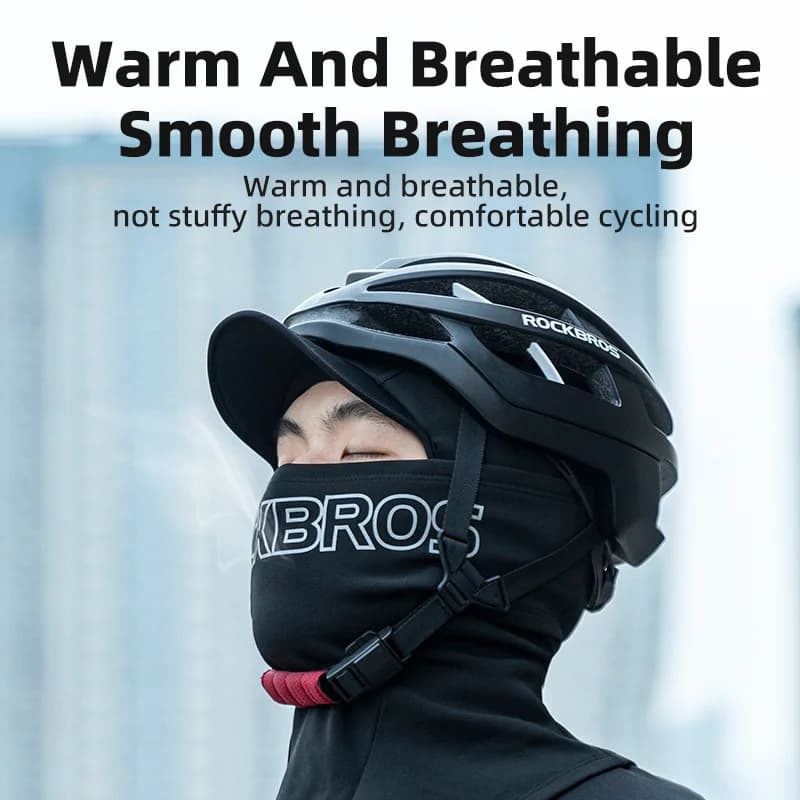 Masque anti-vent intégral pour le visage d'hiver pour le cyclisme