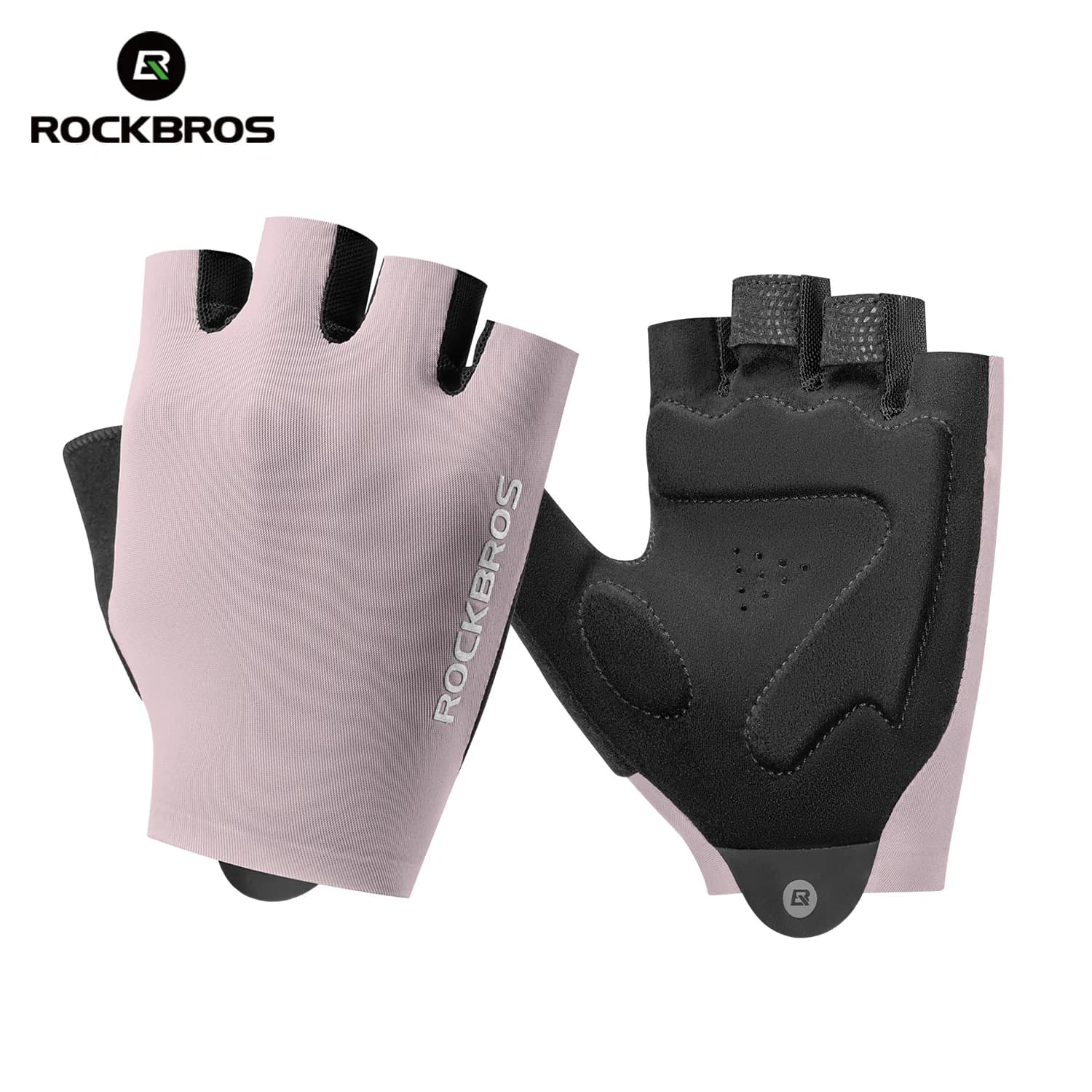 Gants demi-doigts légers avec absorption des chocs