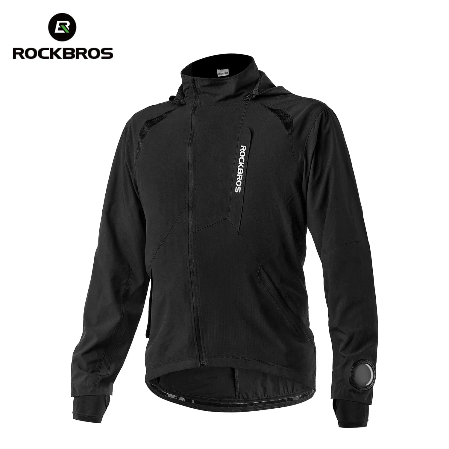Veste de cyclisme d'été pour homme, respirante et à séchage rapide, avec capuche