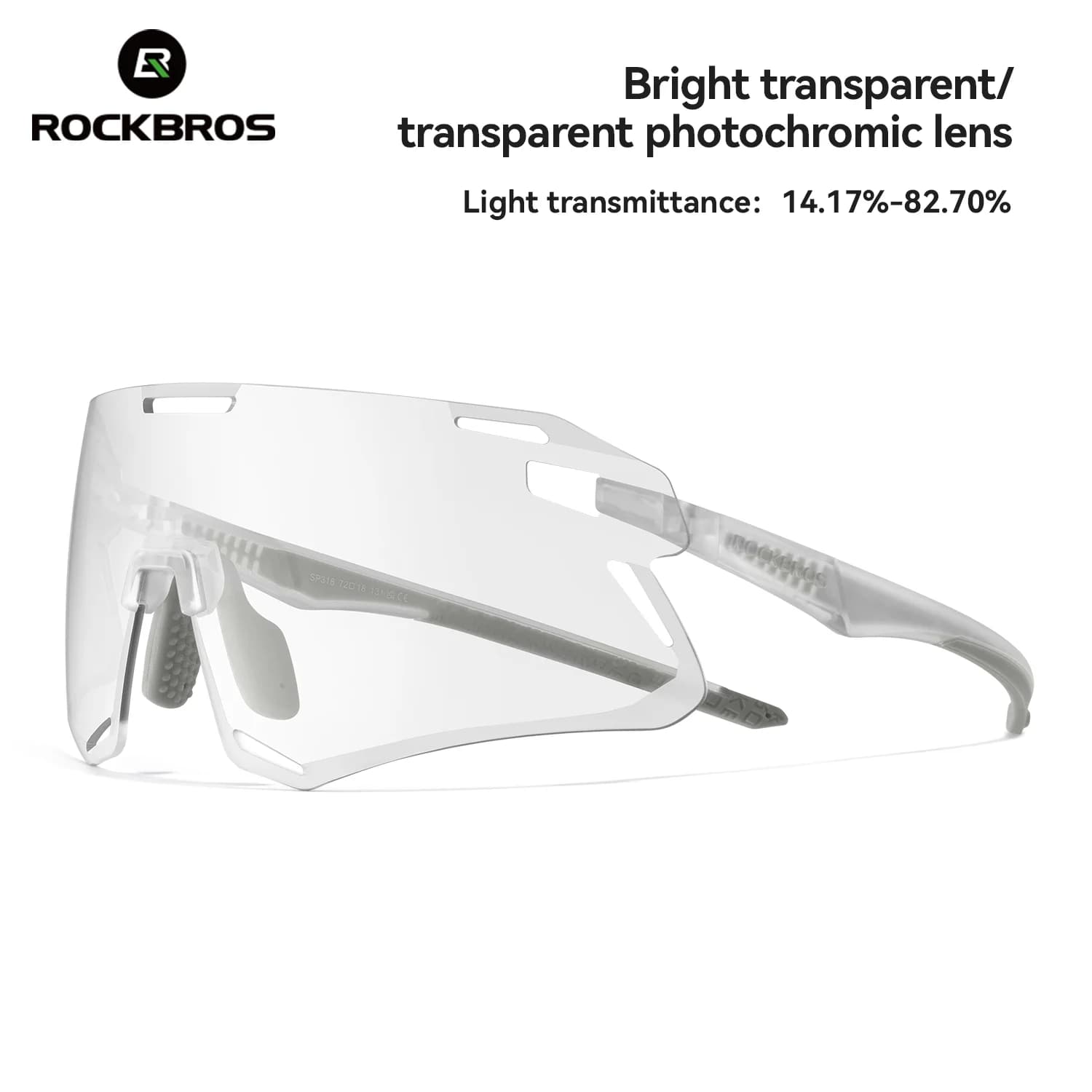Lunettes de soleil photochromiques UV400 pour cyclisme homme/femme