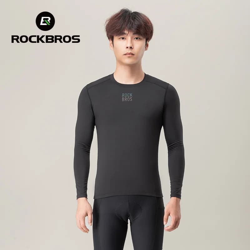 Sous-couche thermique en polaire manches longues - Cyclisme hiver