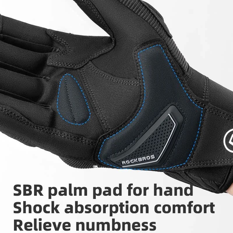 Gants de VTT avec Paume SBR Compatible Écran Tactile