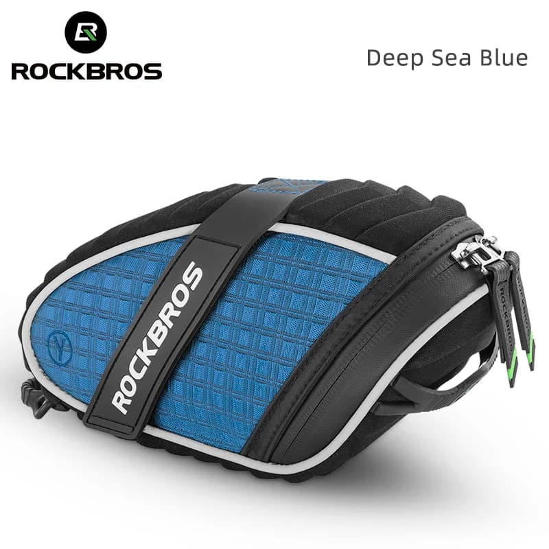 Sacoche de selle imperméable réfléchissante
