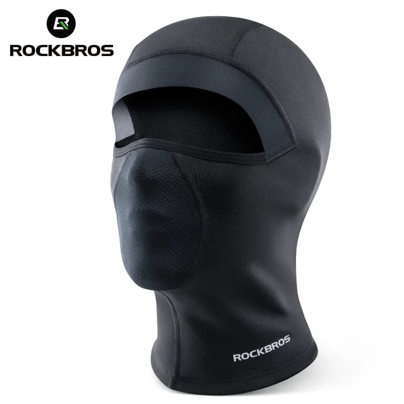 Cagoule polaire coupe-vent visage complet hiver