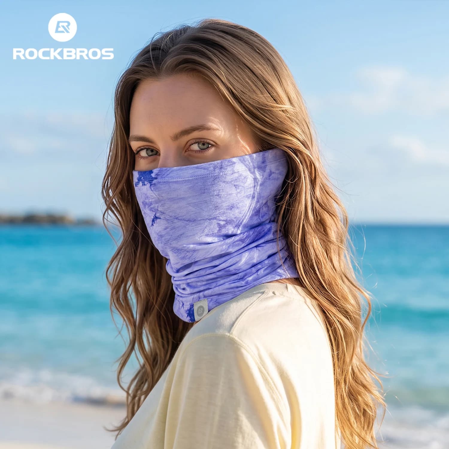 Masque facial thermique coupe-vent hiver Tencel laine