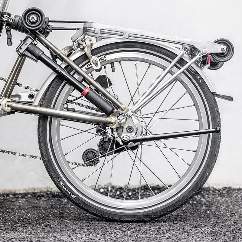Béquille ultralégère pour vélo pliant 16 pouces
