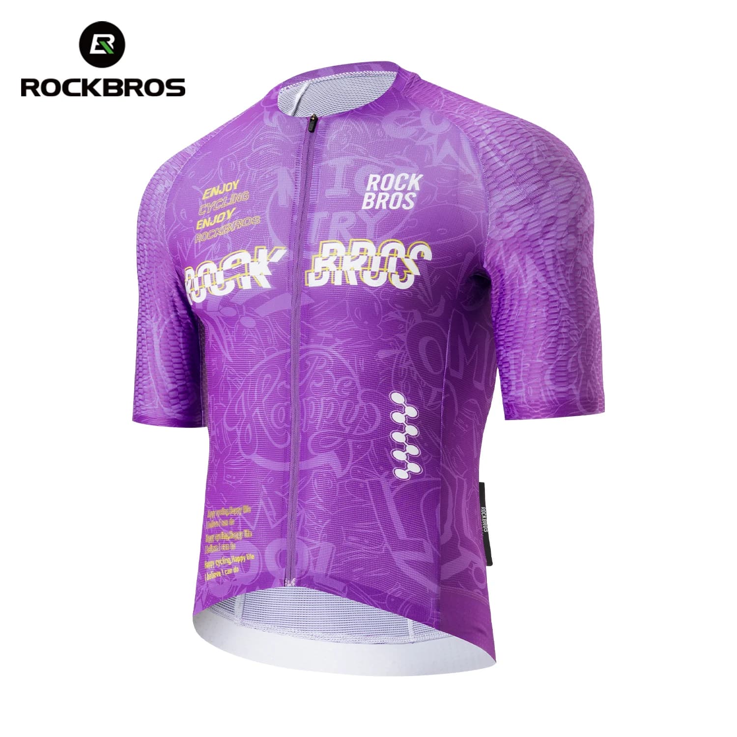 Maillot de cyclisme à manches courtes à séchage rapide