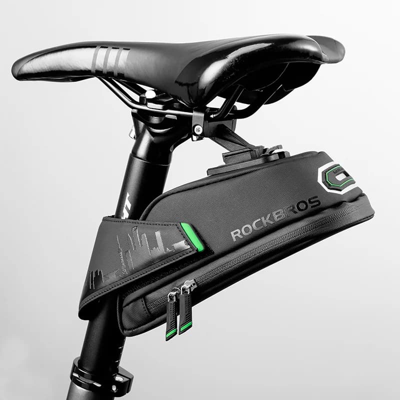 Sacoche selle vélo grande capacité imperméable