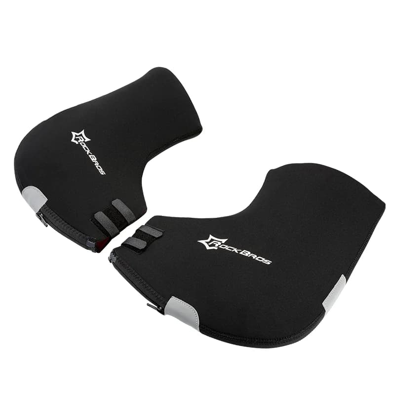 Moufles de guidon thermiques coupe-vent pour l'hiver